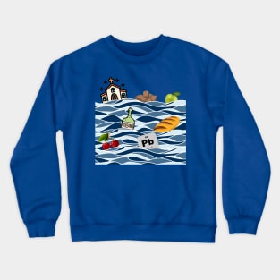 But What Else Floats in Water? Crewneck Sweatshirt